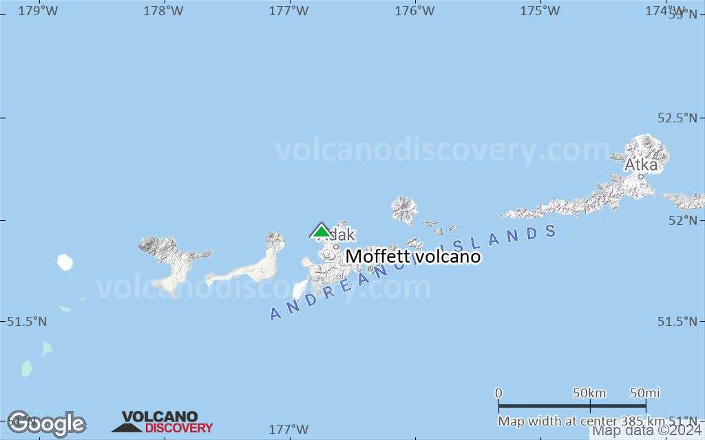 Terrain-type map of Moffett volcano (local scale large)