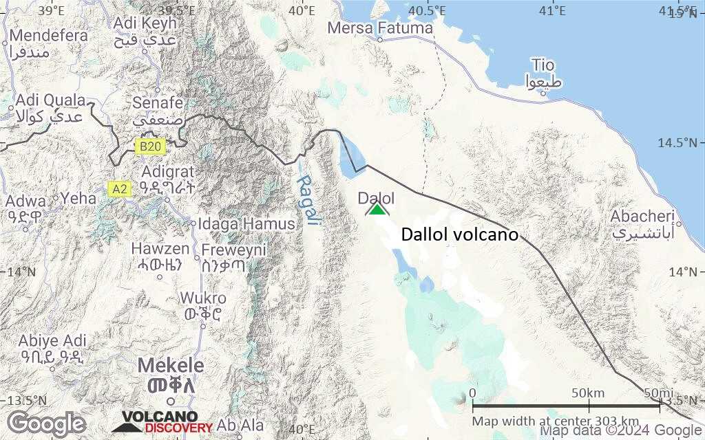 Terrain-type map of Dallol volcano (local scale medium)