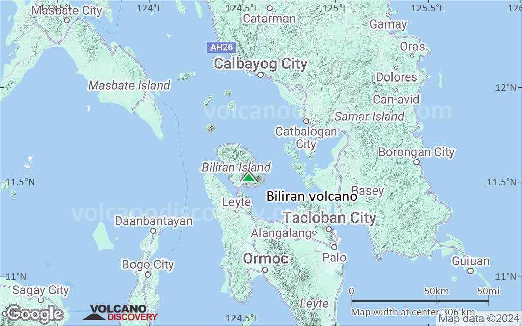 Terrain-type map of Biliran volcano (local scale medium)
