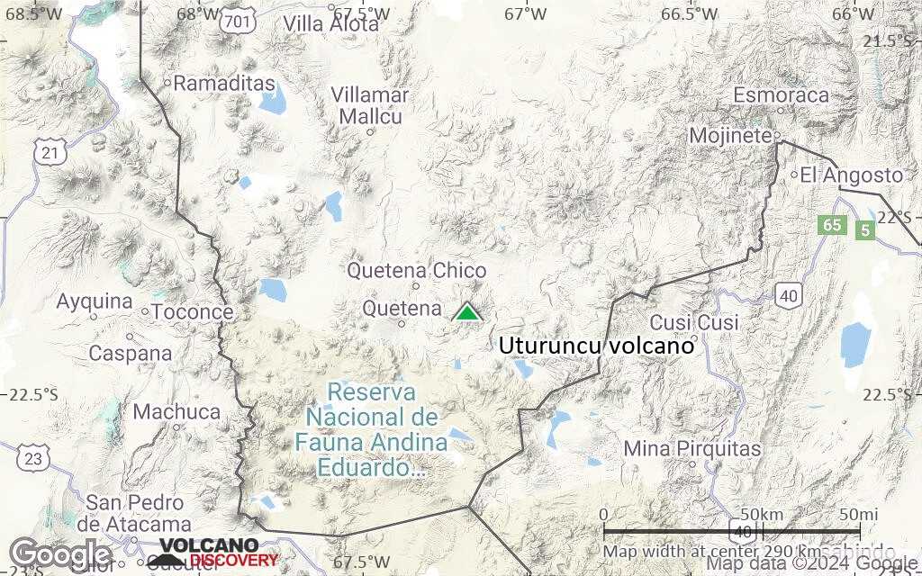 Terrain-type map of Uturuncu volcano (local scale medium)