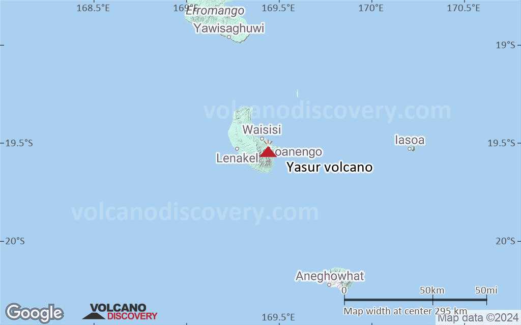 Terrain-type map of Yasur volcano (local scale medium)