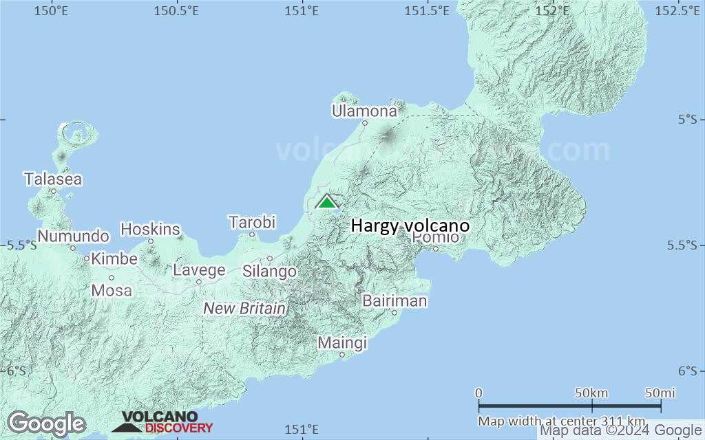 Terrain-type map of Hargy volcano (local scale medium)