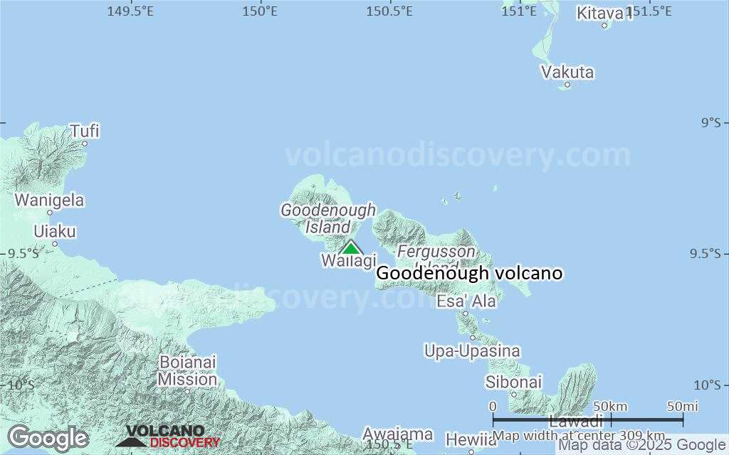 Terrain-type map of Goodenough volcano (local scale medium)