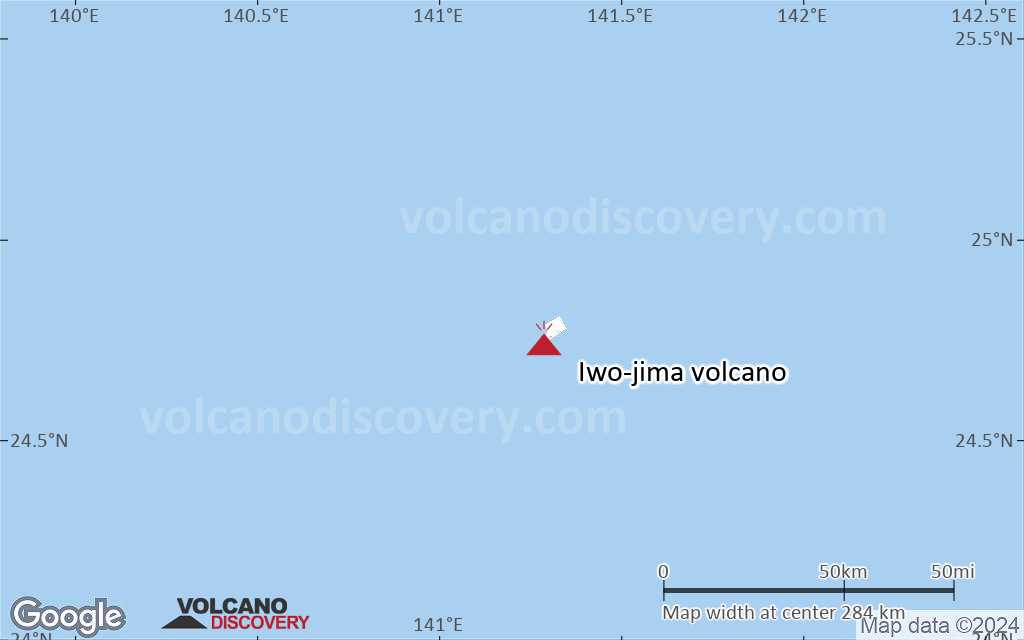 Terrain-type map of Iwo-jima volcano (local scale medium)