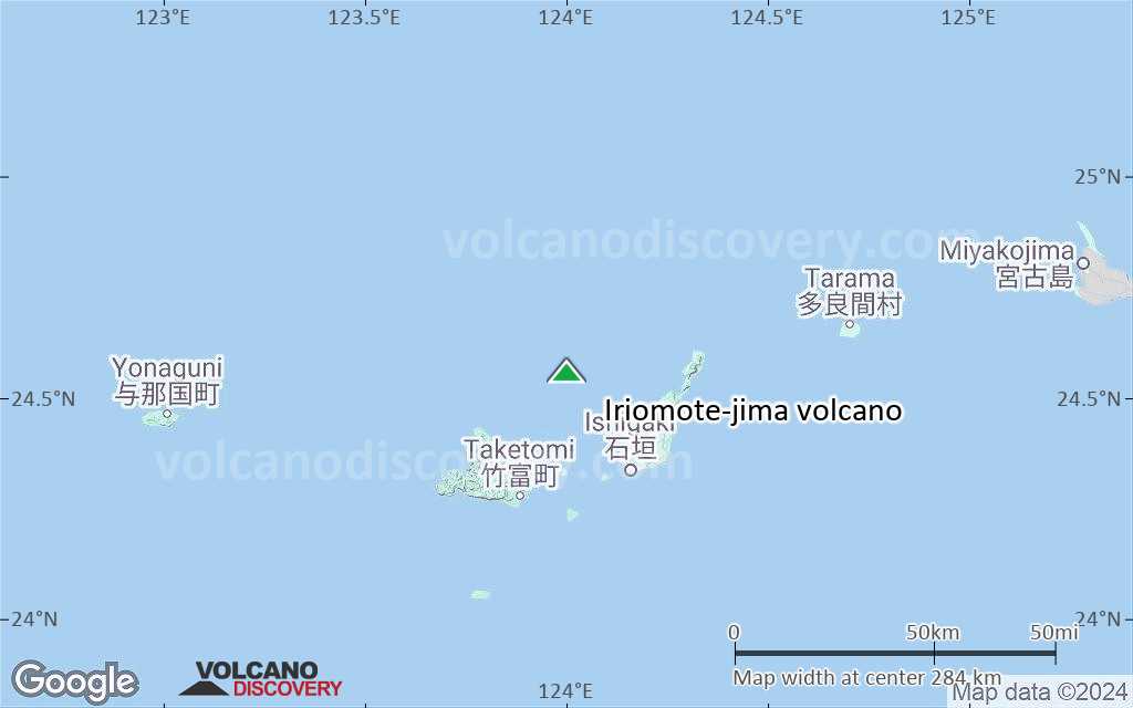 Terrain-type map of Iriomote-jima volcano (local scale medium)