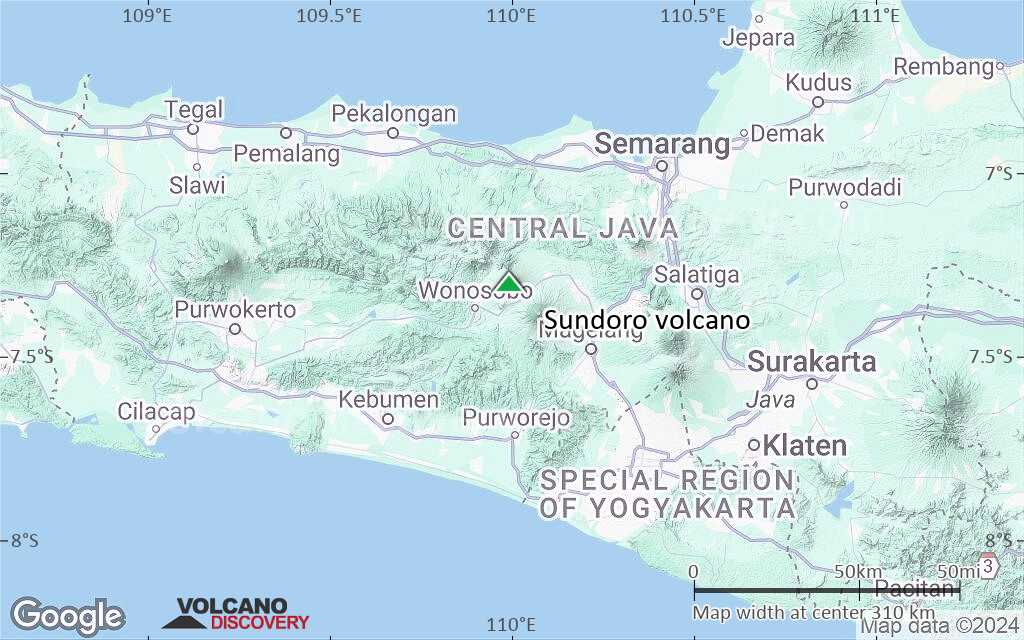 Terrain-type map of Sundoro volcano (local scale medium)