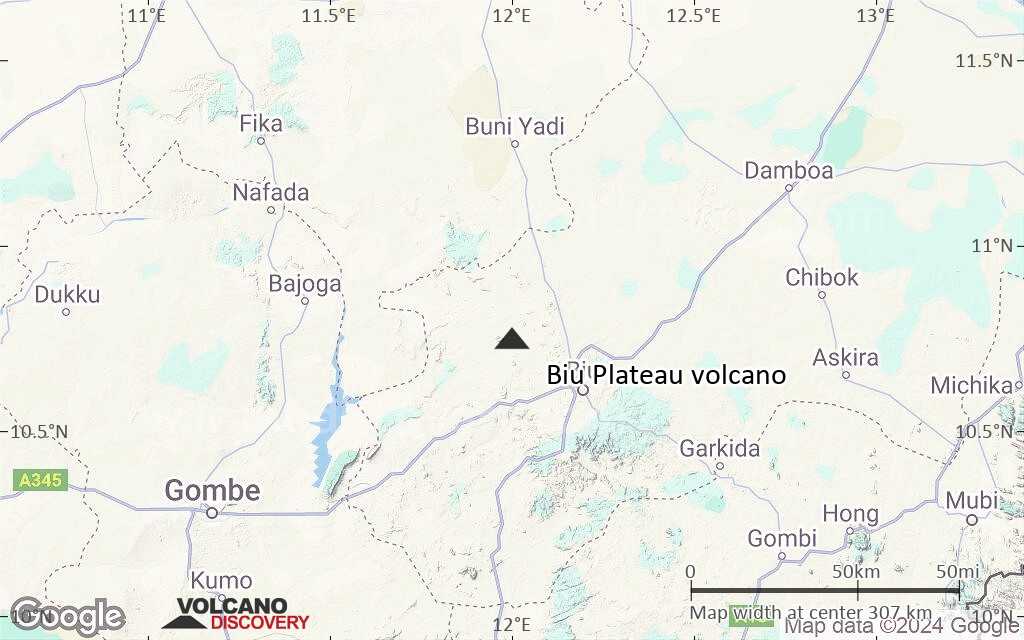Terrain-type map of Biu Plateau volcano (local scale medium)