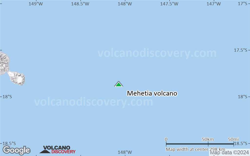 Terrain-type map of Mehetia volcano (local scale medium)