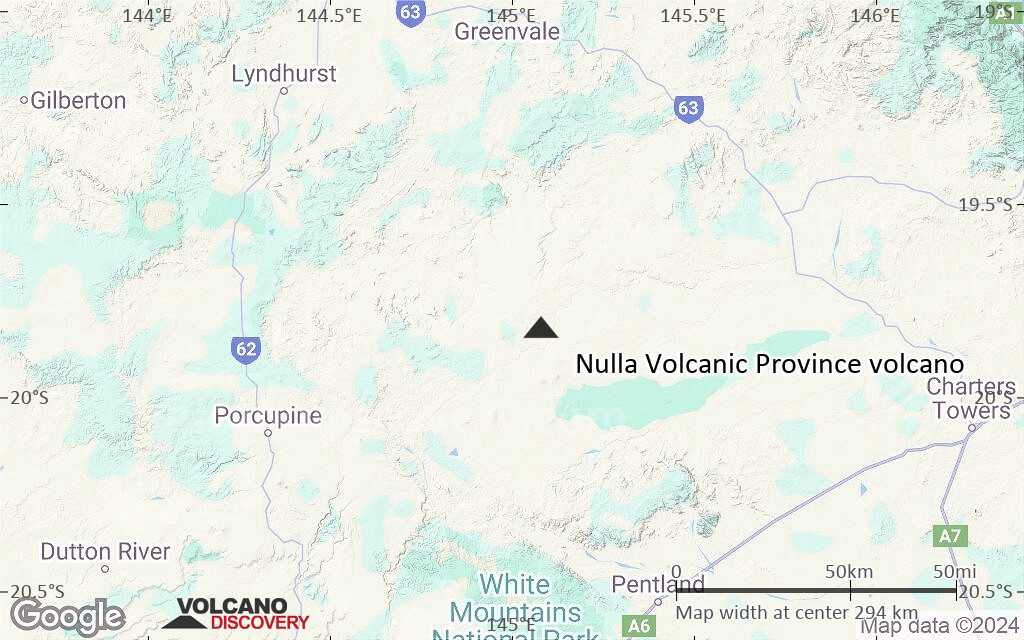 Terrain-type map of Nulla Volcanic Province volcano (local scale medium)