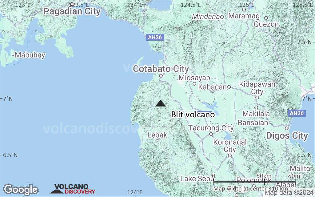 Terrain-type map of Blit volcano (local scale medium)
