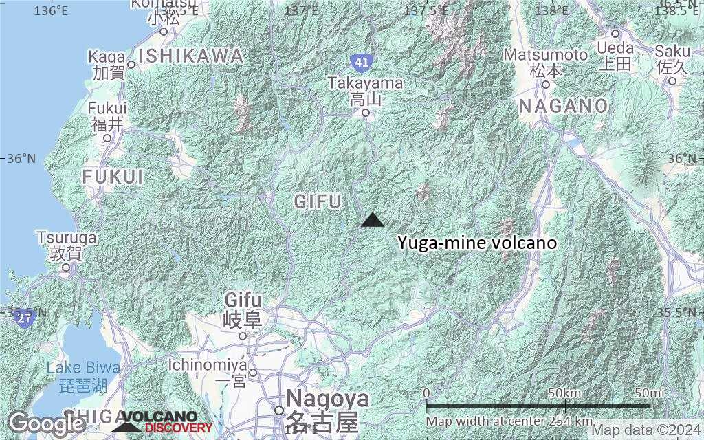 Terrain-type map of Yuga-mine volcano (local scale medium)