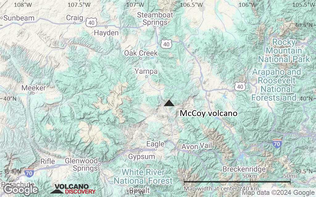 Terrain-type map of McCoy volcano (local scale medium)