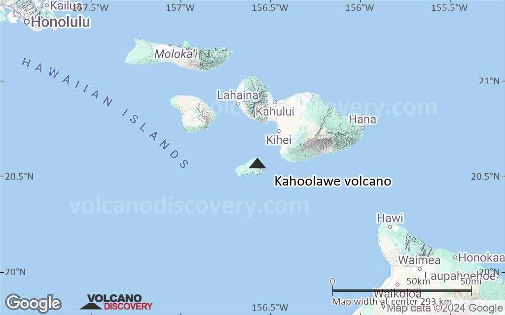 Terrain-type map of Kahoolawe volcano (local scale medium)