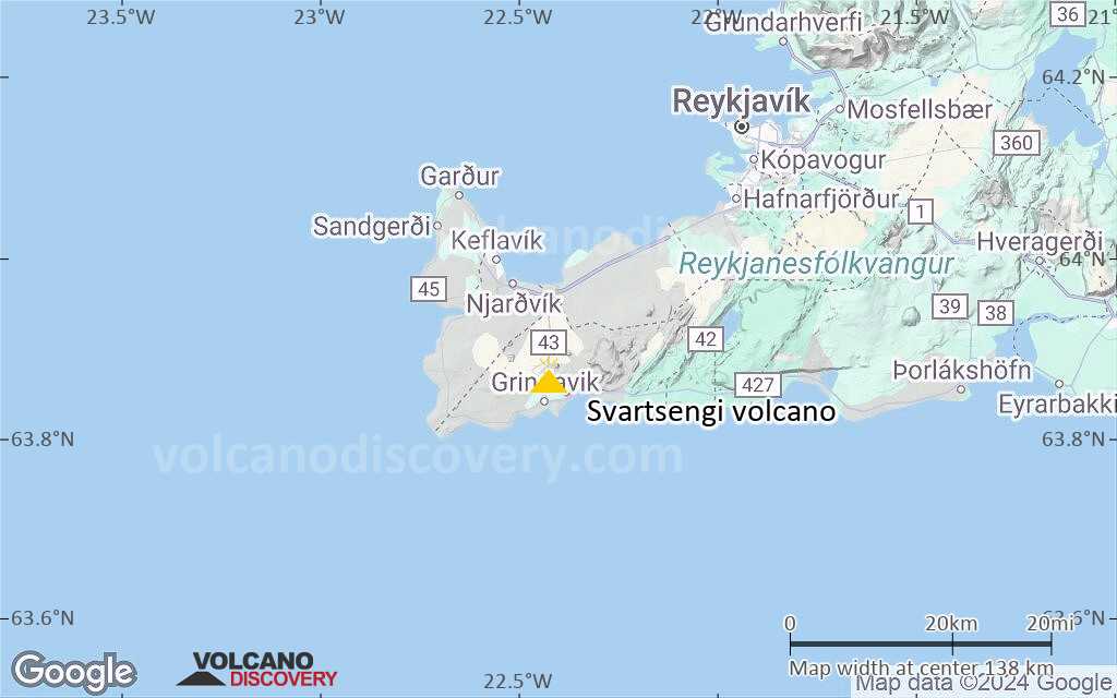 Terrain-type map of Svartsengi volcano (local scale medium)