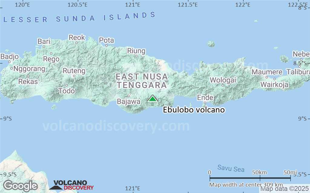 Terrain-type map of Ebulobo volcano (local scale medium)