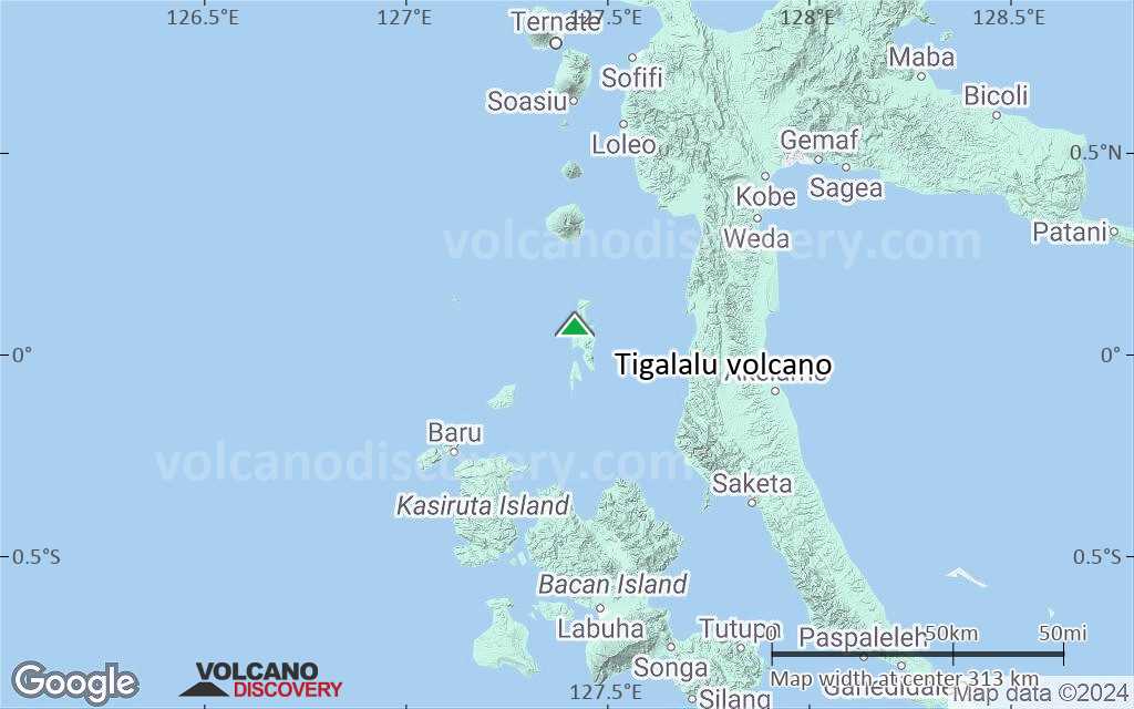 Terrain-type map of Tigalalu volcano (local scale medium)