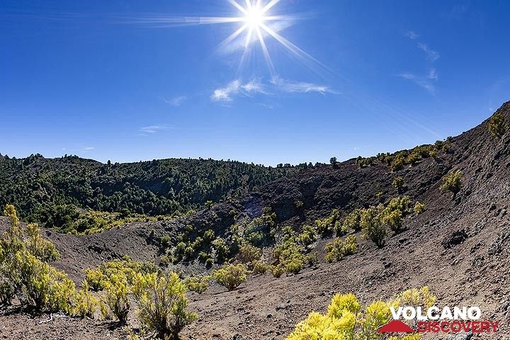 The valley at the Tangagasoga volcano on El Hierro. (Photo: Tobias Schorr)