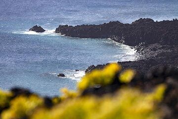The Playa nueve beach near the Teneguia volcano on La Palma island. (Photo: Tobias Schorr)
