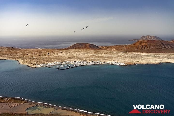 Die Insel La Graciosa in der Nähe von Lanzarote. (Photo: Tobias Schorr)
