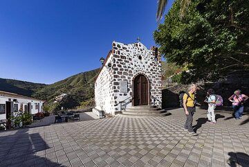 The church at Masca village on Tenerife island. (Photo: Tobias Schorr)