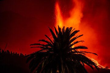 Ausbruch auf La Palma im September 2021 (Photo: Tom Pfeiffer)