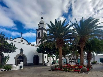 Die Kirche Parroquia de San Ginés in Arrecife. (Photo: Tobias Schorr)