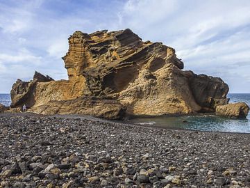 The former centre / vent of the prheatic crater of El Golfo (Photo: Tobias Schorr)