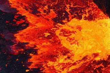 Close-up of lava (Photo: Tom Pfeiffer)
