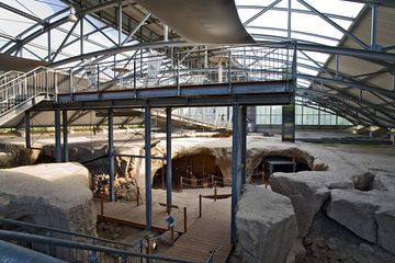 Site archéologique d'une carrière de pierre ponce romaine (Photo: Tobias Schorr)