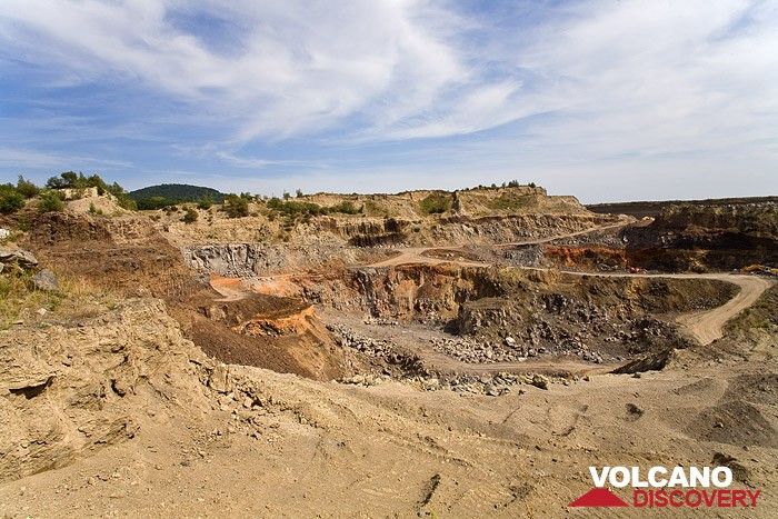 A basalt quarry near the Laacher See volcano (Photo: Tobias Schorr)