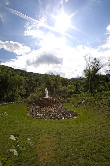 First phase of the cold water geysir (Photo: Tobias Schorr)