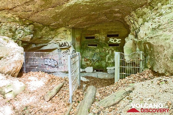 Another nazi bunker in the valley Ofenkaule of the Siebengebirge area. (Photo: Tobias Schorr)