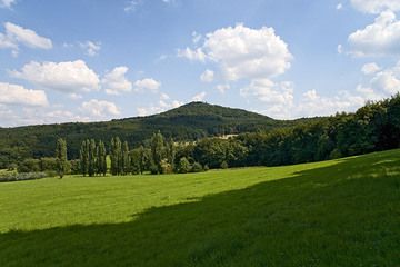 Le volcan Oelberg dans les montagnes Siebengebirge (Photo: Tobias Schorr)