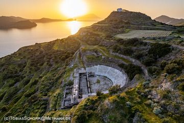 L'ancien théâtre romain de Milos. (Photo: Tobias Schorr)