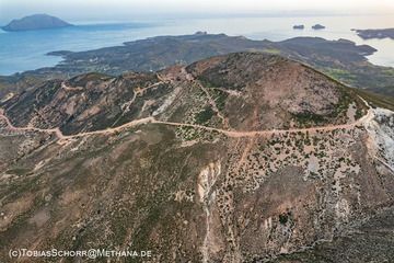 The Chontrovouno lavadome contains the richest contents of gold on the island and is a great danger for the environment, if mined. (Photo: Tobias Schorr)