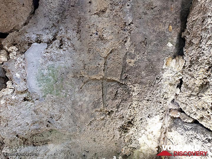 Early Christian symbol at the Nymphios valley. (Photo: Tobias Schorr)