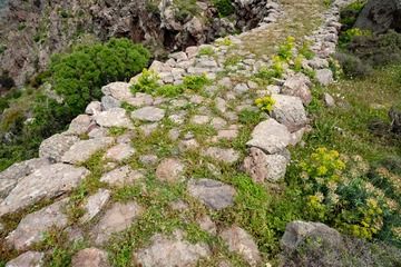 A typical "Kalderimi" (stone paved hiking path) which exists for hundreds of years. (Photo: Tobias Schorr)
