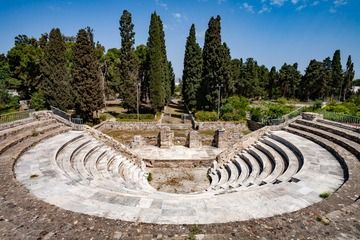 The ancient Odeon at Kos town. (Photo: Tobias Schorr)