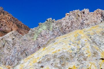 Fumarolen am Rande des Lavadoms Polyvotis auf der Insel Nisyros. (Photo: Tobias Schorr)