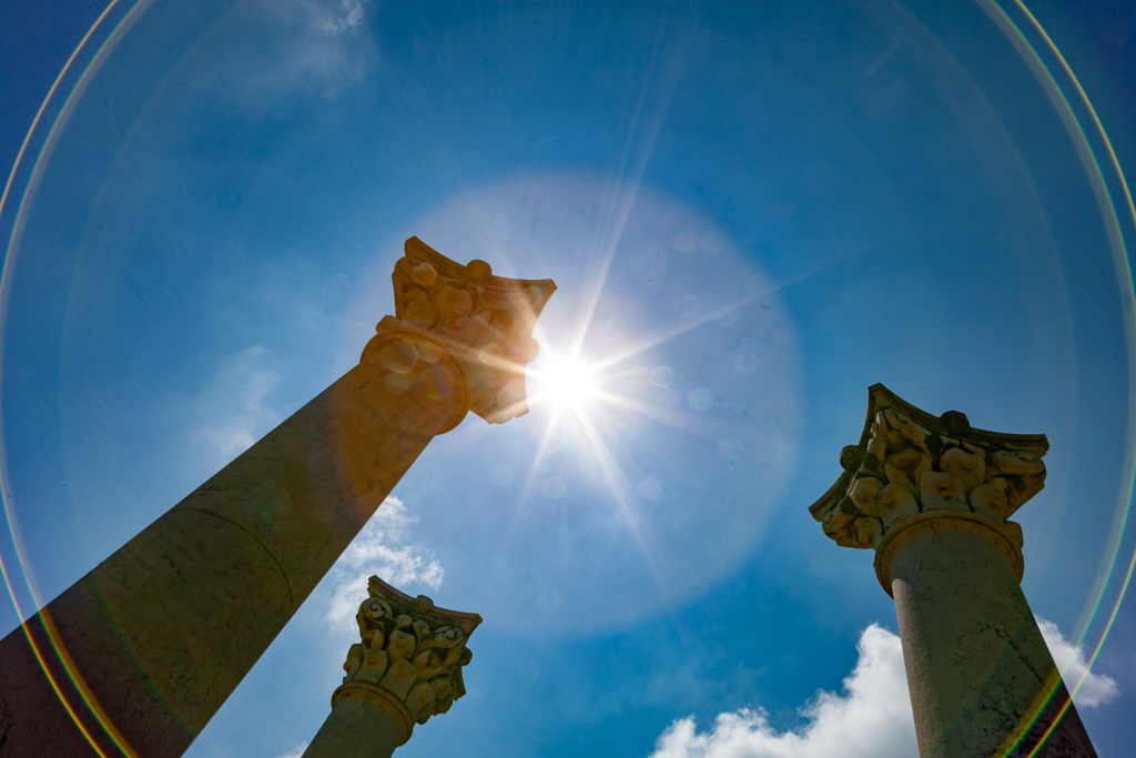 Antike Säulen im Asklepion von Kos. (Photo: Tobias Schorr)