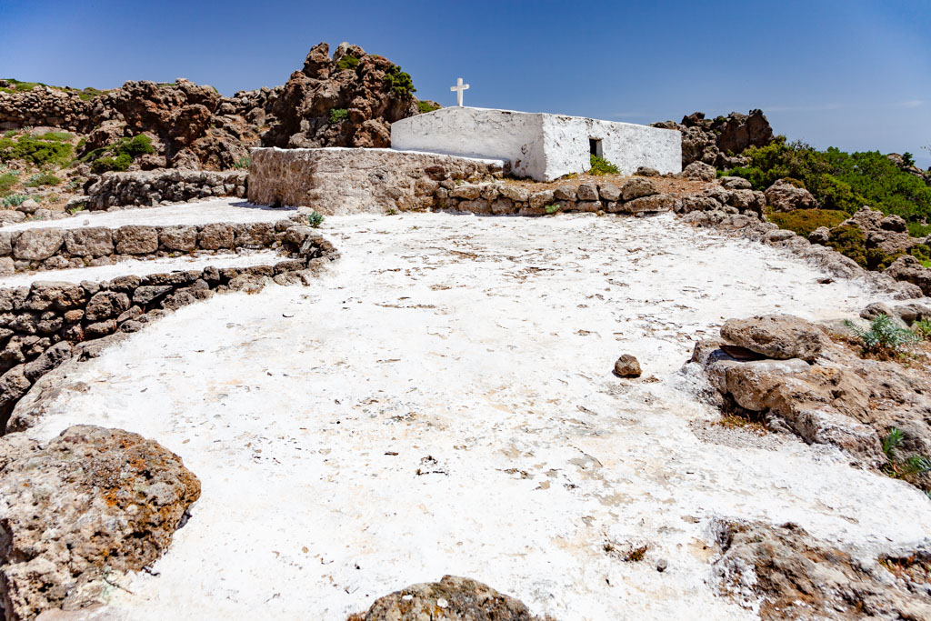 The chapel Agios Joannis at the former Nymphios Monastery. (Photo: Tobias Schorr)