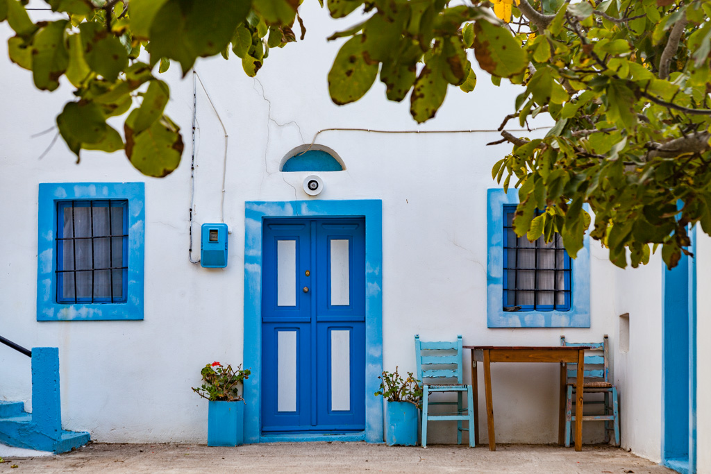 Une maison traditionnelle à Zia. (Photo: Tobias Schorr)