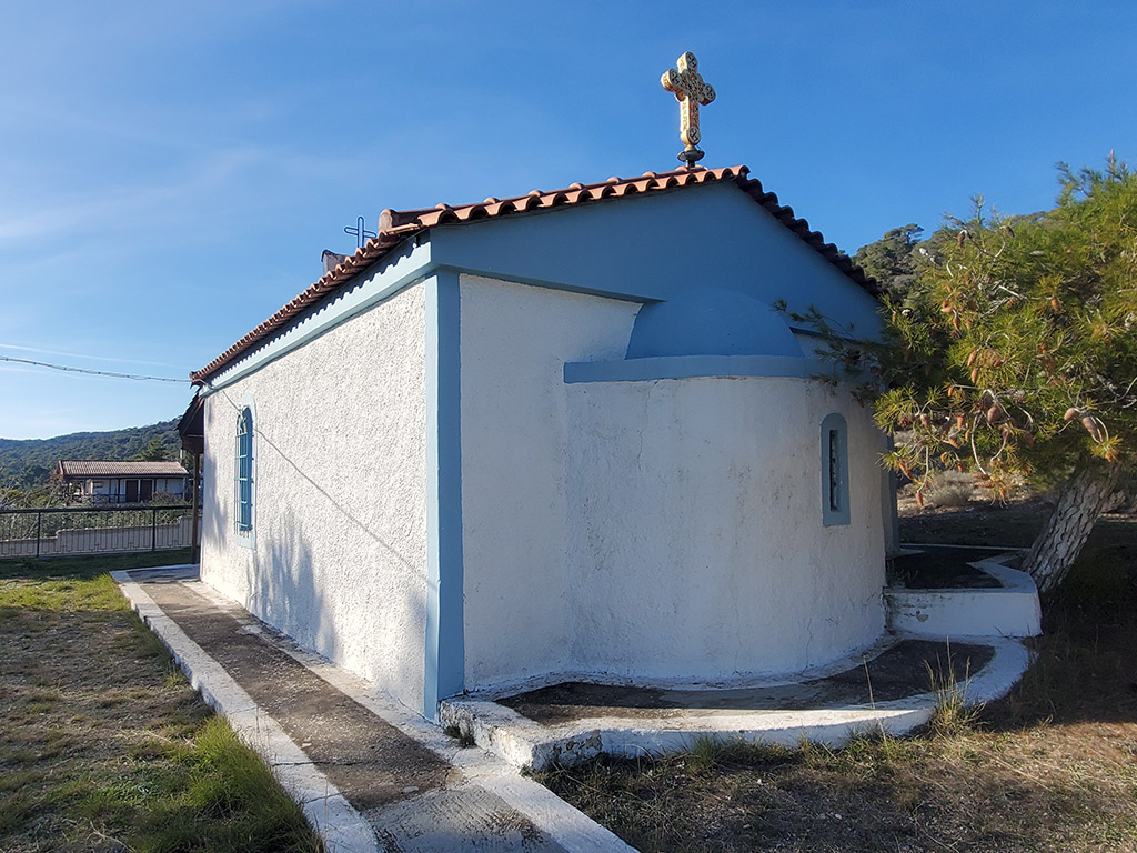 La chapelle d'Agios Dimitrios près d'Agios Theodoros. (Photo: Tobias Schorr)