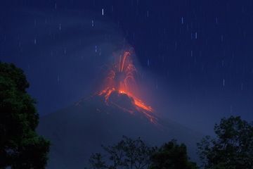 Eruption from Fuego volcano seen from the south (Photo: Yashmin Chebli)