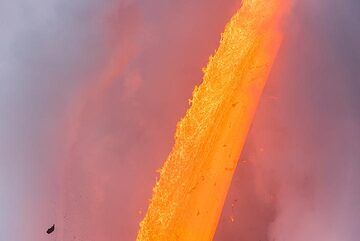 The fire hose (Photo: Tom Pfeiffer)
