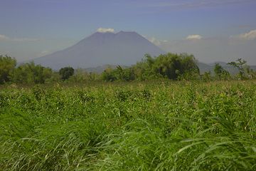 Argopuro Vulkan von Brobolinggo aus gesehen (c)