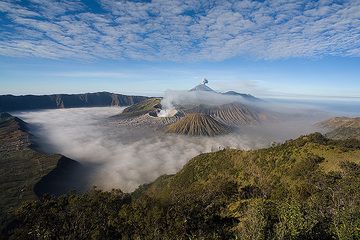 The Tengger caldera in the morning (c)