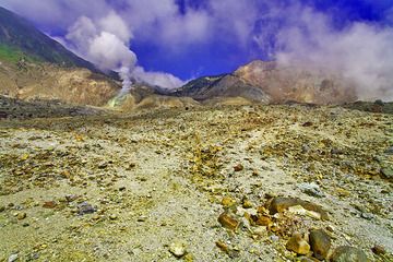 Die Mondlandschaft des Papadayan-Vulkan (Photo: Tobias Schorr)