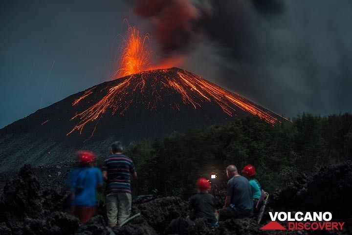 Photo of the Day: Lava watchers in position for the show.
