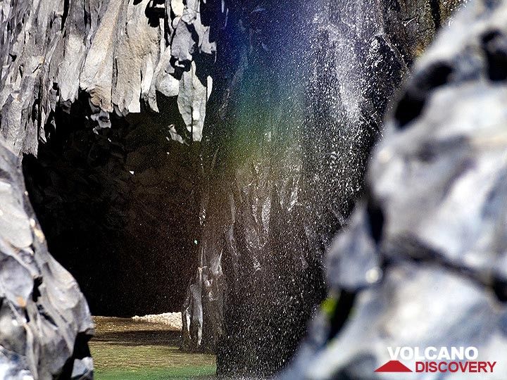 The waterfall in the Cantara gorge. (Photo: Tobias Schorr)